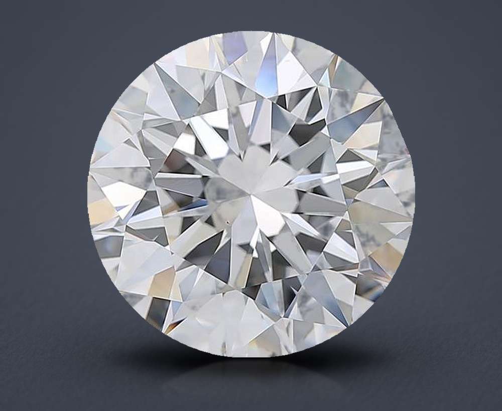 8.02 Carat Round Natural Diamond