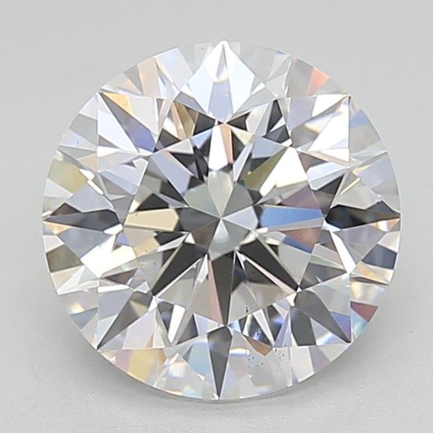 3.01ct E VS2 Excellent Cut Round Lab Grown Diamond