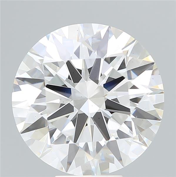 9.08ct F VS2 Rare Carat Ideal Cut Round Lab Grown Diamond