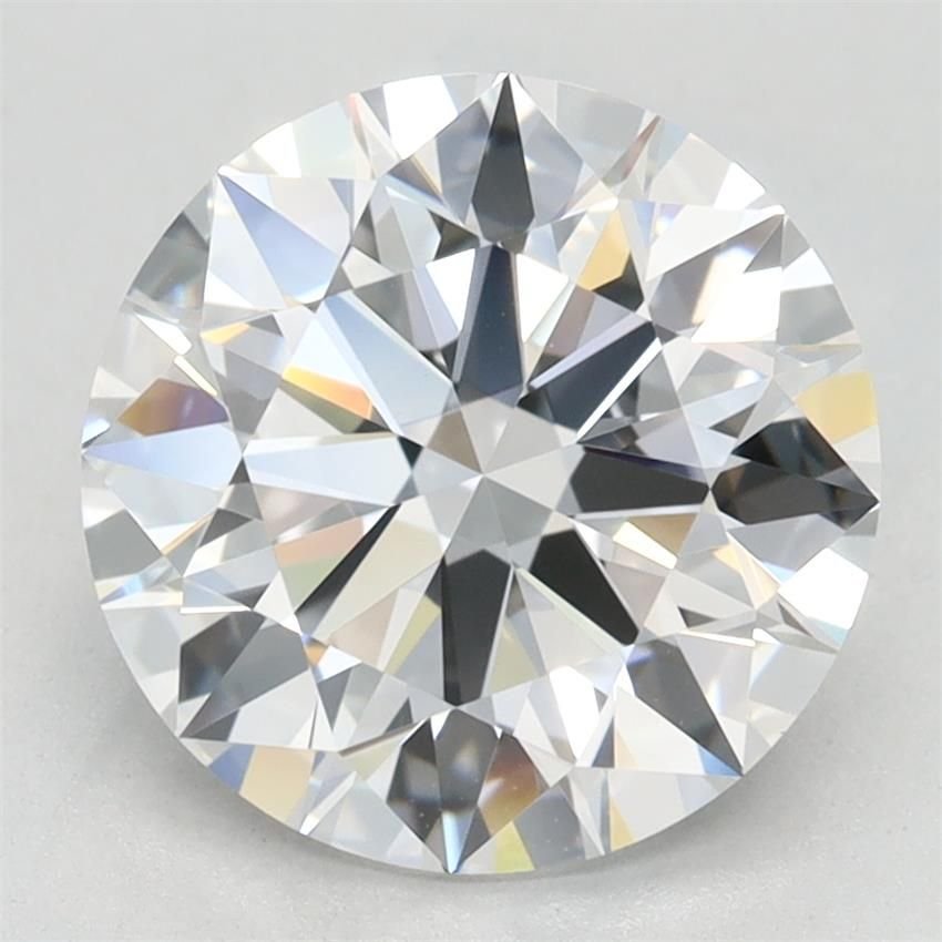2.73ct D VVS1 Rare Carat Ideal Cut Round Lab Grown Diamond