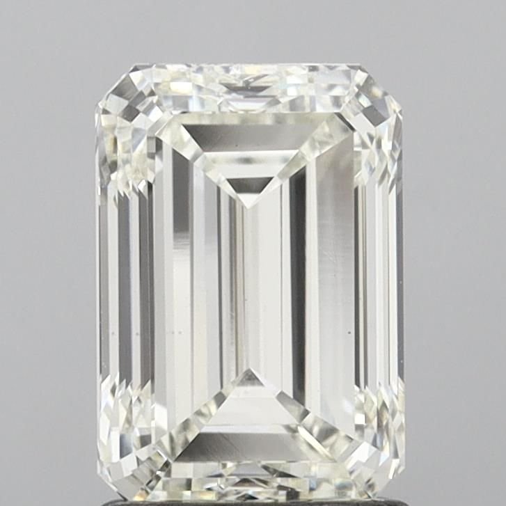 2.07ct I VS1 Very Good Cut Emerald Lab Grown Diamond