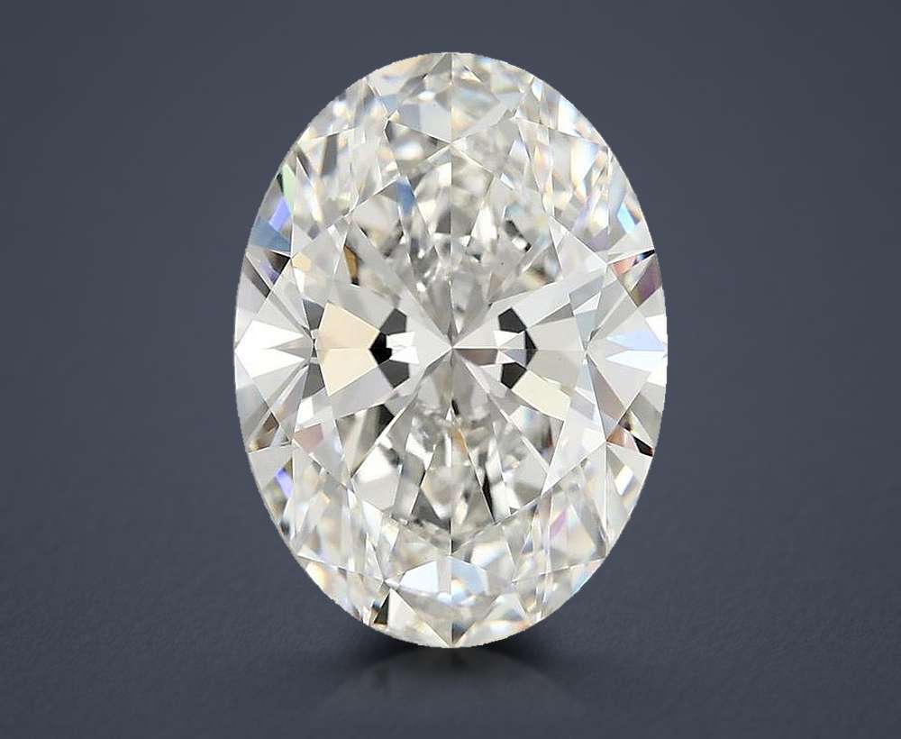 4.80 Carat Oval Lab Diamond