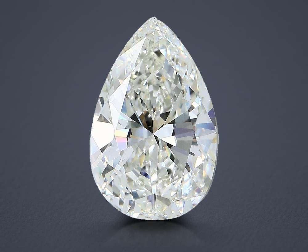 3.04 Carat Pear Natural Diamond