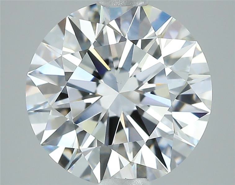 3.28ct E VS1 Rare Carat Ideal Cut Round Diamond