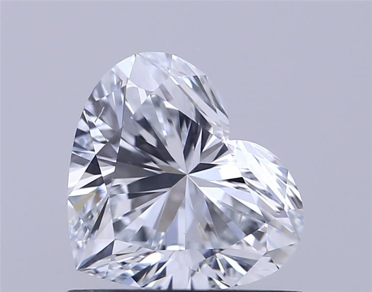 0.90ct F VS2 Very Good Cut Heart Lab Grown Diamond