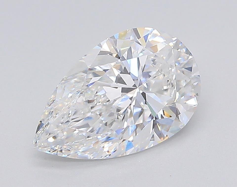 1.50ct E VS1 Rare Carat Ideal Cut Pear Lab Grown Diamond