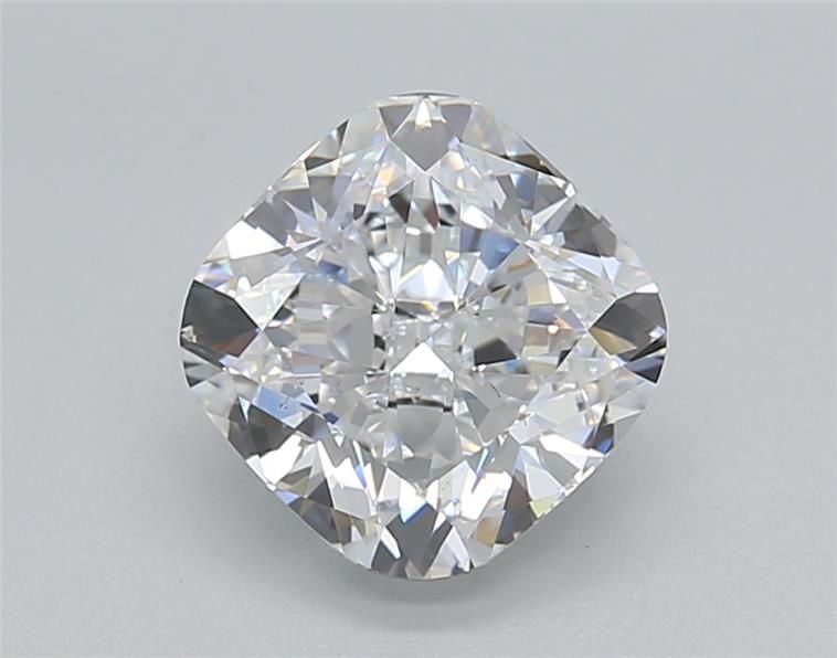 2.00ct D VS2 Very Good Cut Cushion Lab Grown Diamond