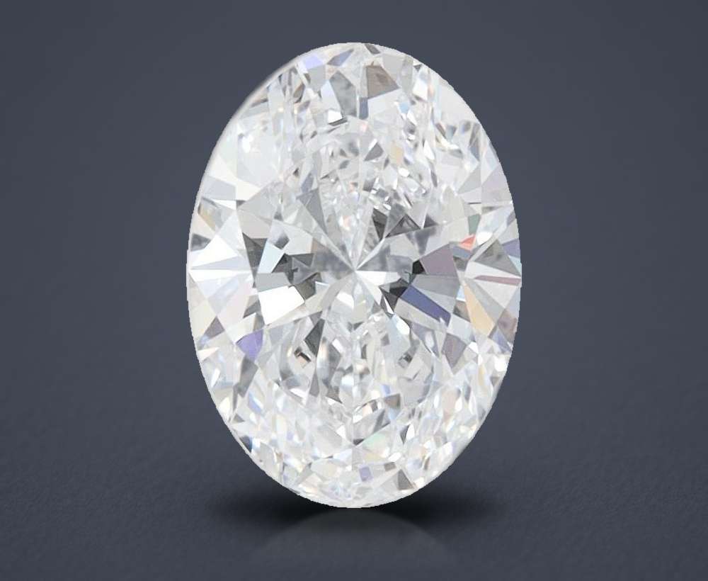 1.46 Carat Oval Lab Diamond