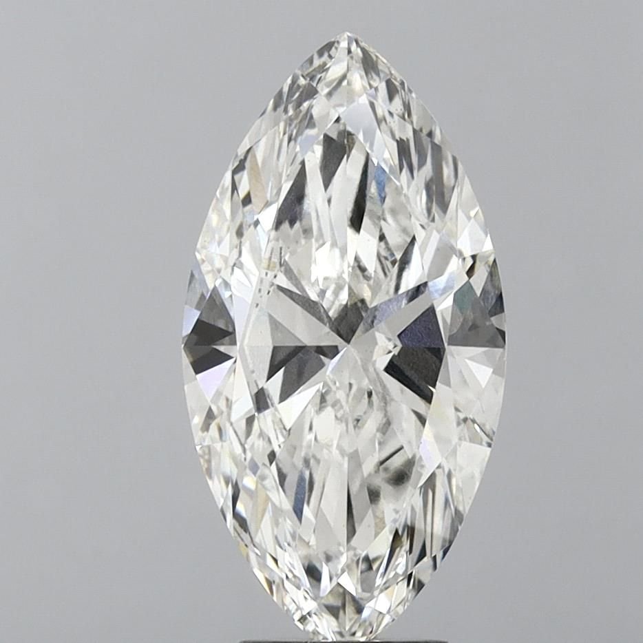 6.08ct H VS2 Rare Carat Ideal Cut Marquise Lab Grown Diamond