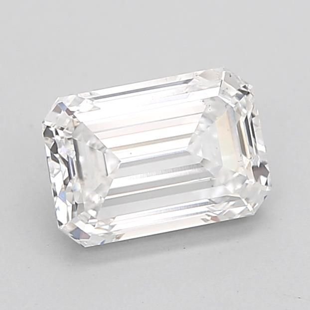 1.54ct D VS2 Very Good Cut Emerald Lab Grown Diamond