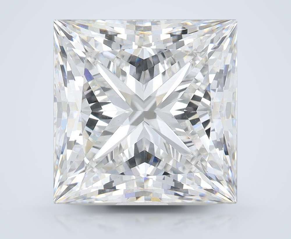 7.32 Carat Princess Lab Diamond