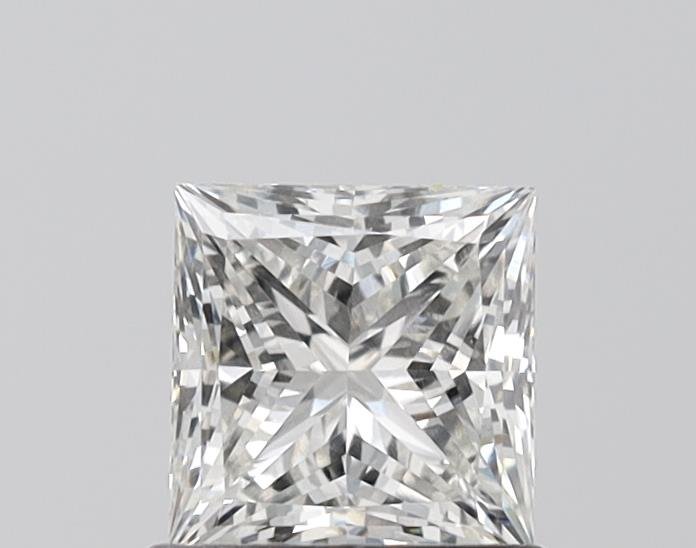 0.96ct H VVS2 Rare Carat Ideal Cut Princess Lab Grown Diamond