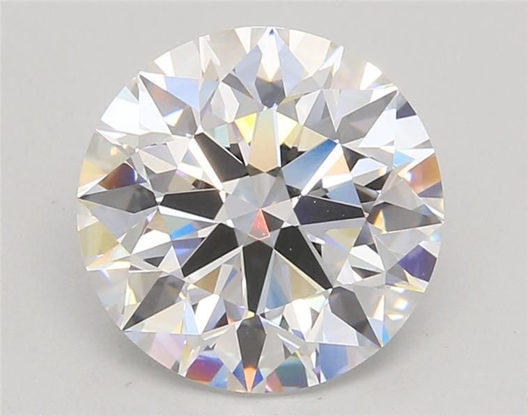 4.05ct E VS1 Rare Carat Ideal Cut Round Lab Grown Diamond