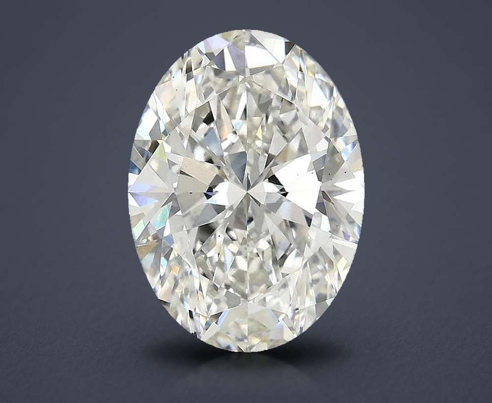 3.62 Carat Oval Lab Diamond