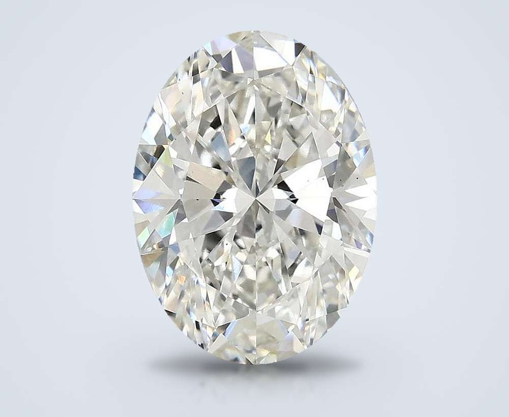3.62 Carat Oval Lab Diamond