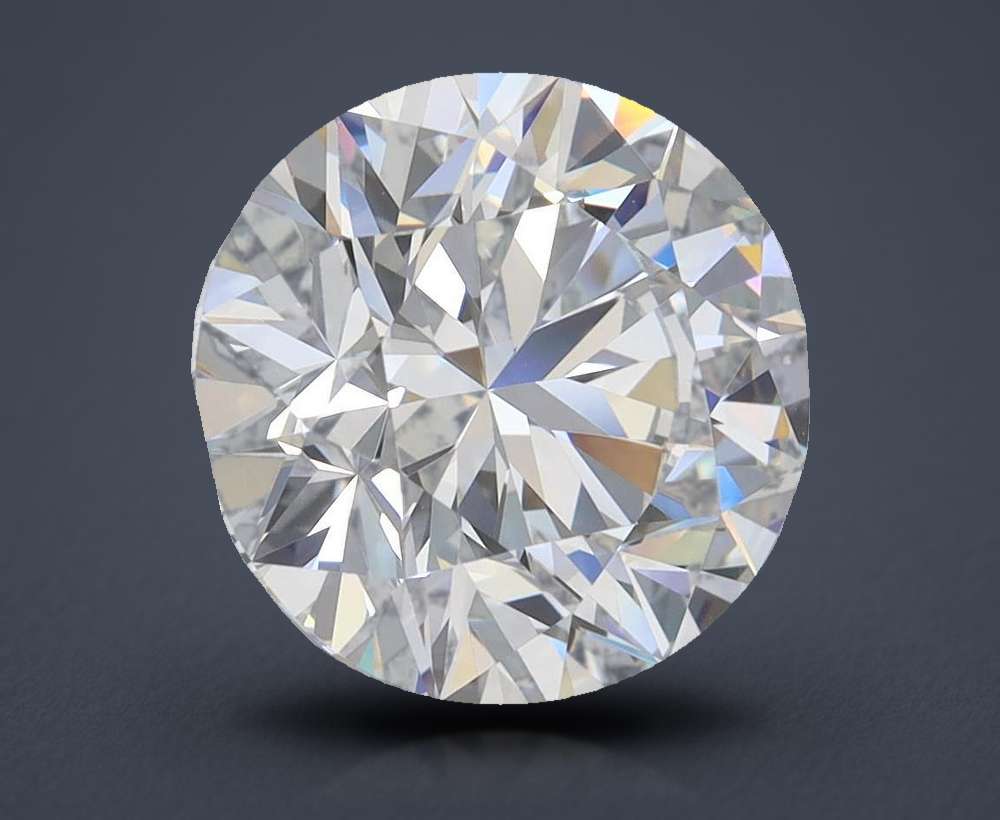 4.00 Carat Round Lab Diamond