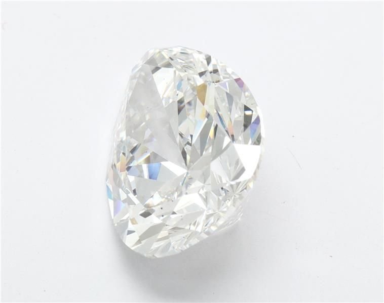 6.16ct F VS2 Rare Carat Ideal Cut Pear Lab Grown Diamond