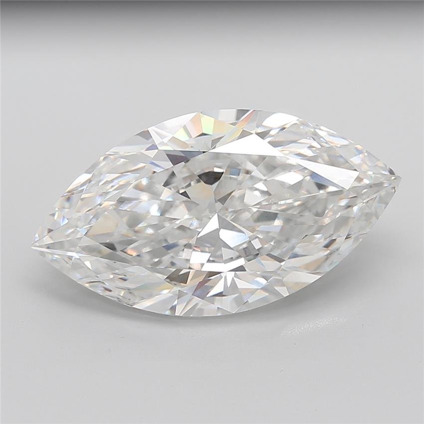15.17ct F VVS2 Very Good Cut Marquise Lab Grown Diamond