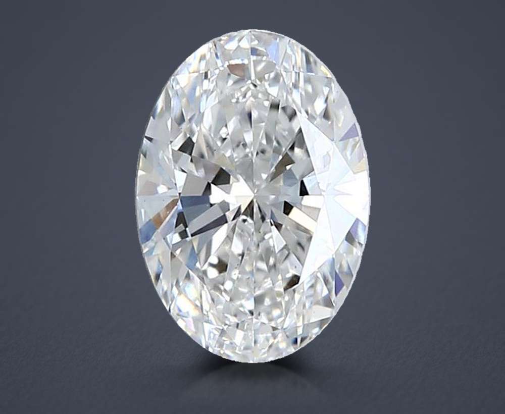 1.55 Carat Oval Lab Diamond