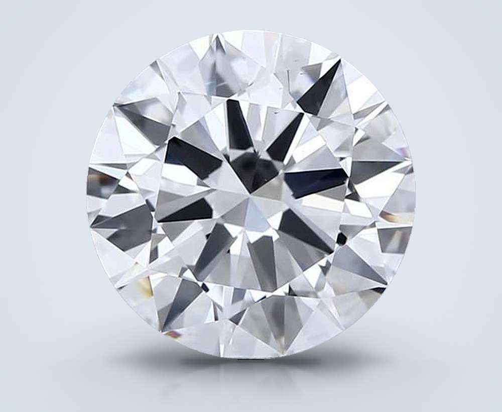 3.70 Carat Round Natural Diamond