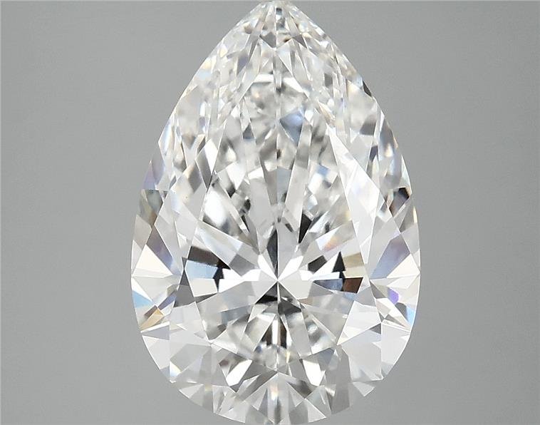3.91 Carat Pear Lab Diamond