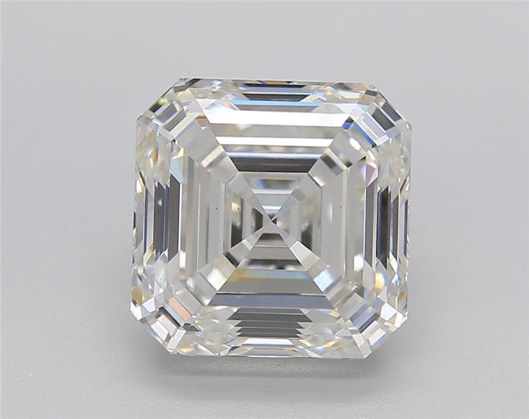 4.06ct G VS1 Rare Carat Ideal Cut Asscher Lab Grown Diamond