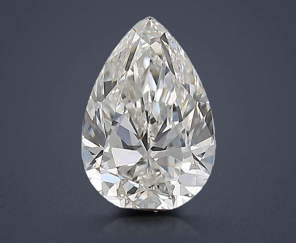 1.00 Carat Pear Natural Diamond