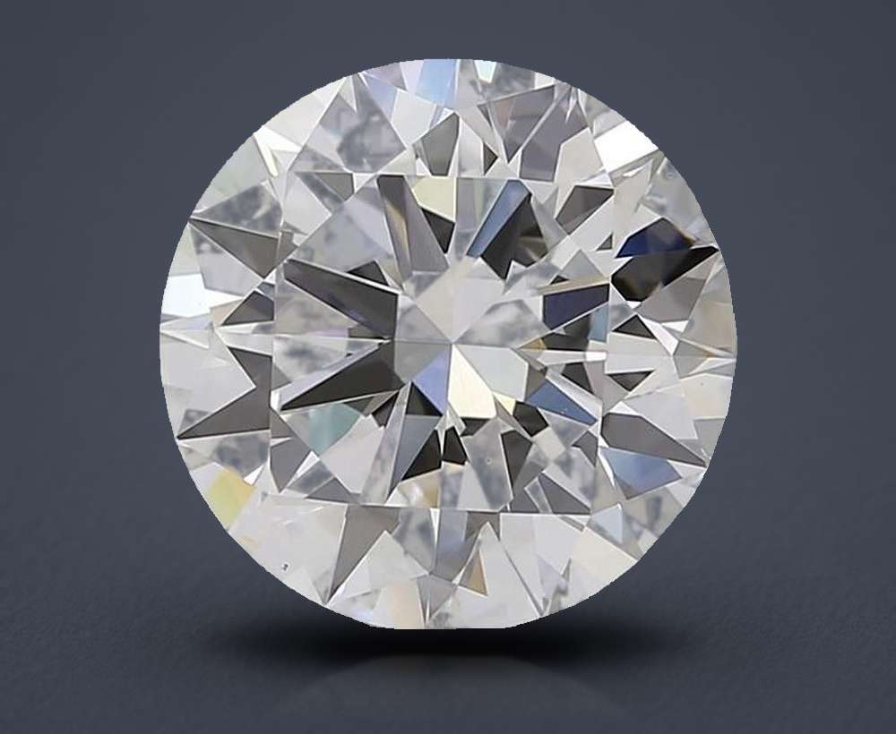 5.52 Carat Round Lab Diamond