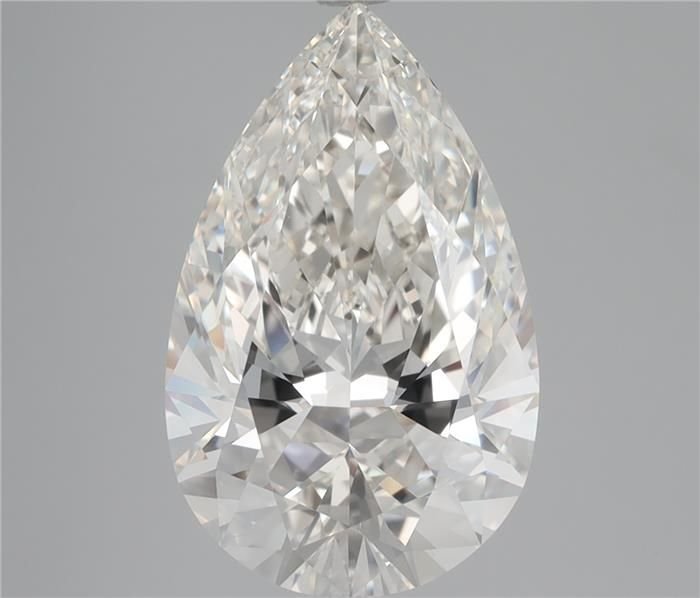 5.20ct I IF Rare Carat Ideal Cut Pear Diamond