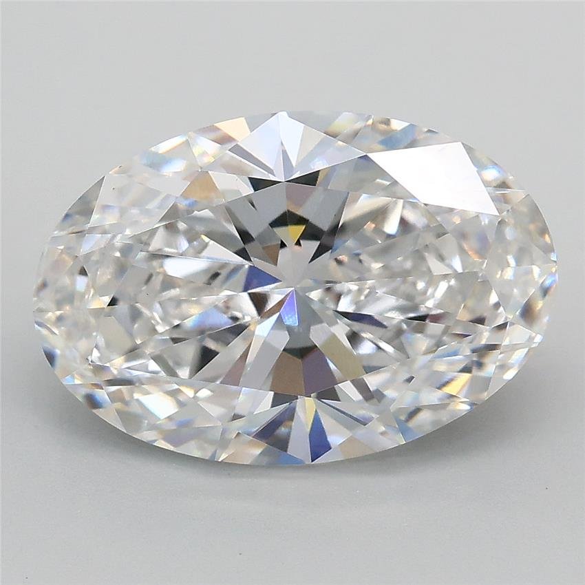 3.57ct E VS1 Rare Carat Ideal Cut Oval Lab Grown Diamond