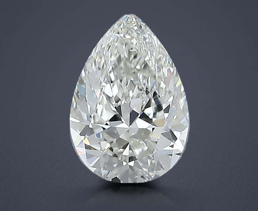 0.60 Carat Pear Natural Diamond