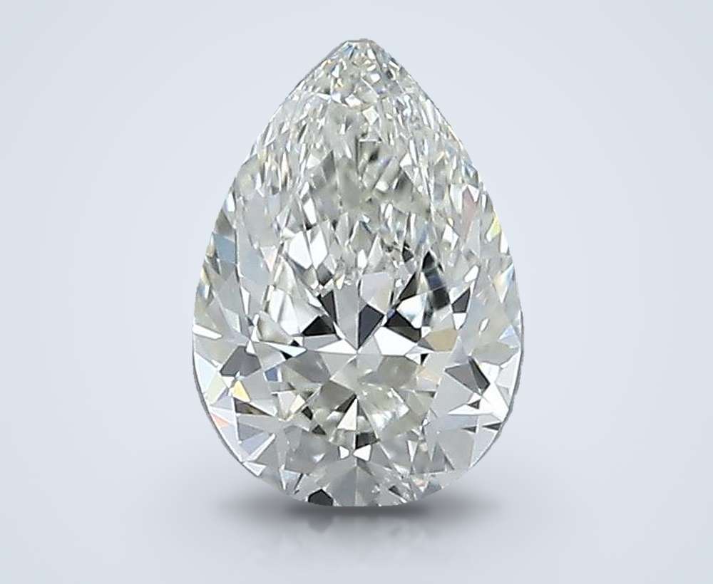 0.60 Carat Pear Natural Diamond