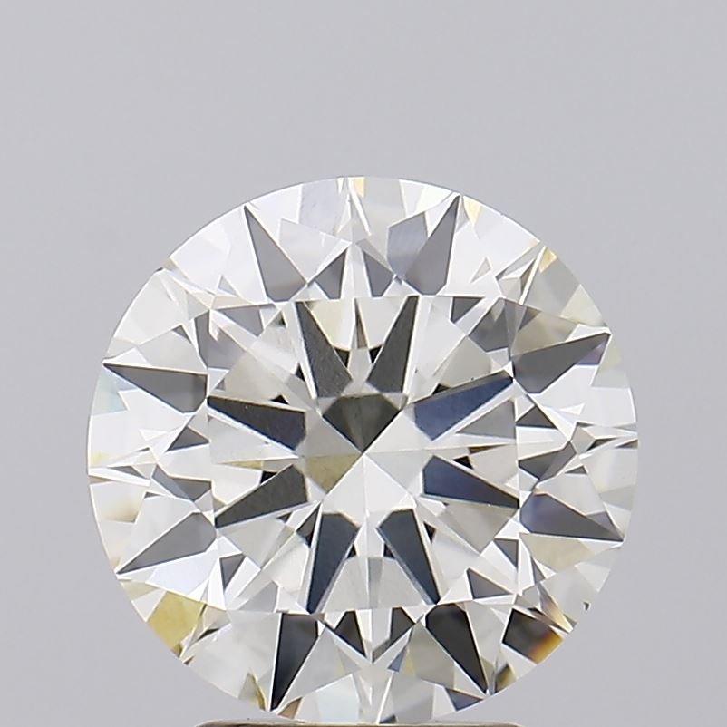 3.14ct J VS1 Excellent Cut Round Lab Grown Diamond