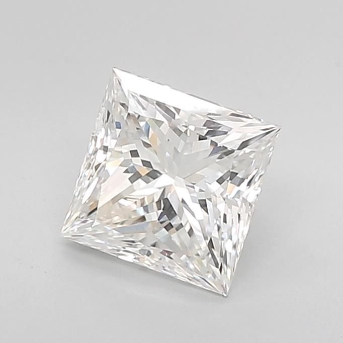 2.05ct E VVS2 Rare Carat Ideal Cut Princess Lab Grown Diamond