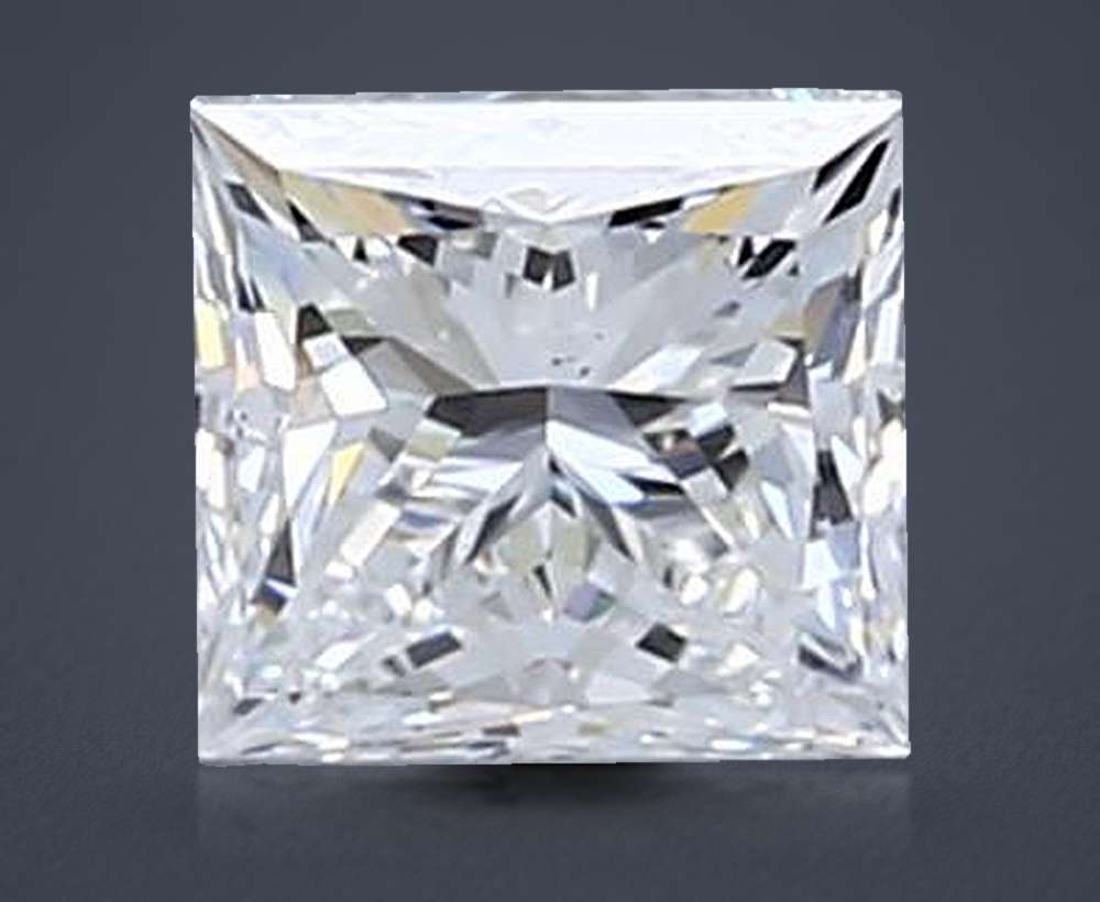 0.61 Carat Princess Natural Diamond