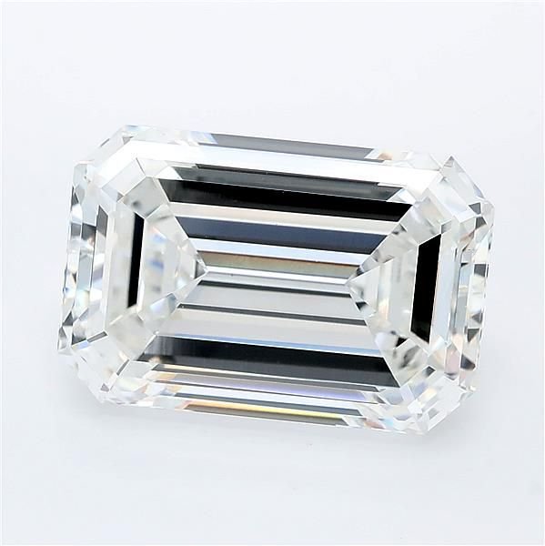 7.10ct E VS1 Rare Carat Ideal Cut Emerald Lab Grown Diamond