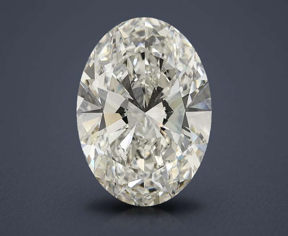 8.00 Carat Oval Lab Diamond
