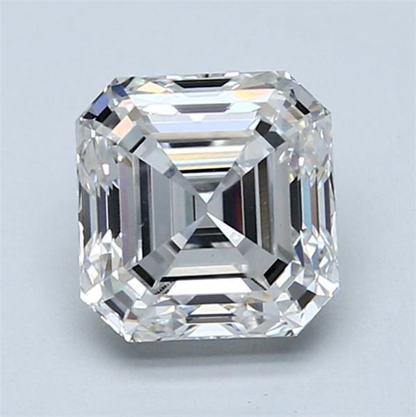 2.00ct F VS1 Rare Carat Ideal Cut Asscher Lab Grown Diamond