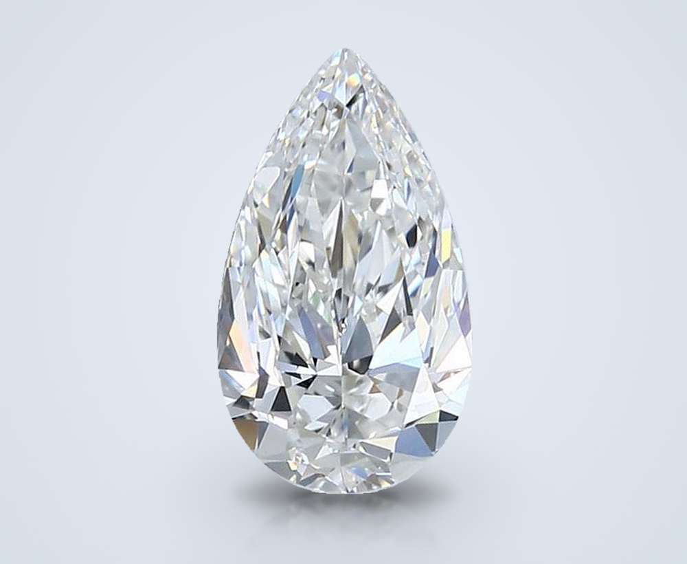2.01 Carat Pear Natural Diamond