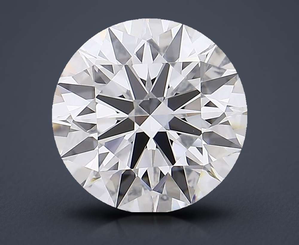 4.08 Carat Round Lab Diamond