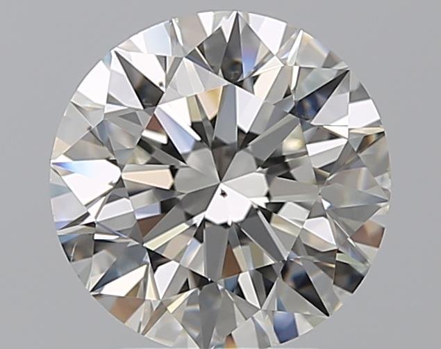 2.60ct H SI1 Rare Carat Ideal Cut Round Diamond