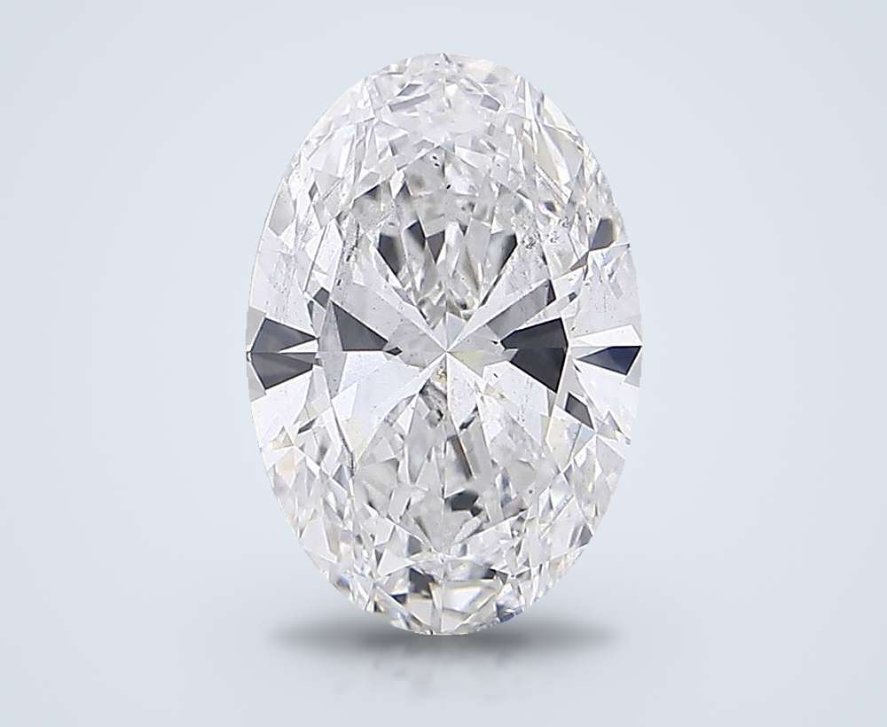 6.02 Carat Oval Lab Diamond