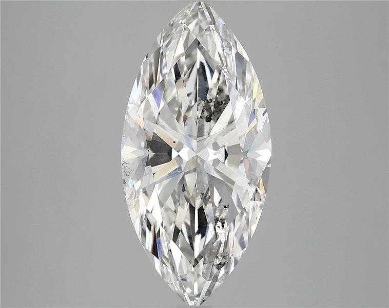 3.03ct G SI1 Rare Carat Ideal Cut Marquise Lab Grown Diamond