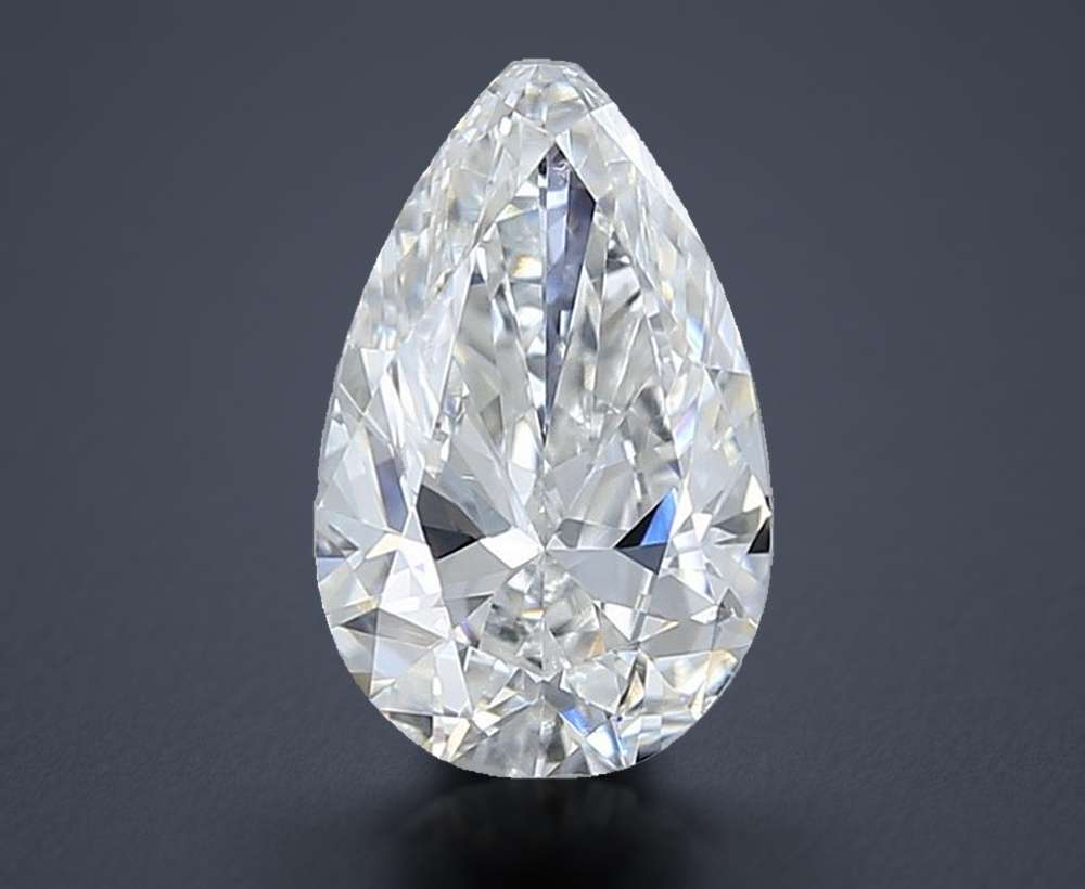 0.40 Carat Pear Natural Diamond