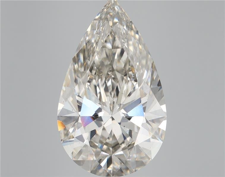 7.54ct I VS1 Rare Carat Ideal Cut Pear Lab Grown Diamond