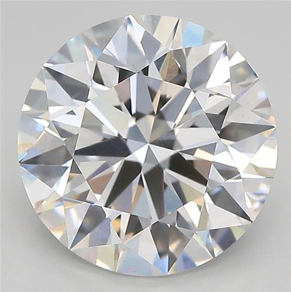 4.02ct E VS1 Rare Carat Ideal Cut Round Lab Grown Diamond