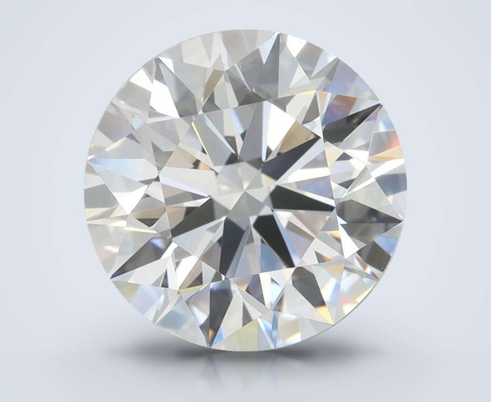 4.01 Carat Round Lab Diamond
