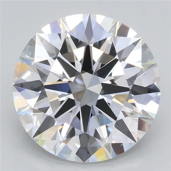 2.54ct F VS1 Rare Carat Ideal Cut Round Lab Grown Diamond