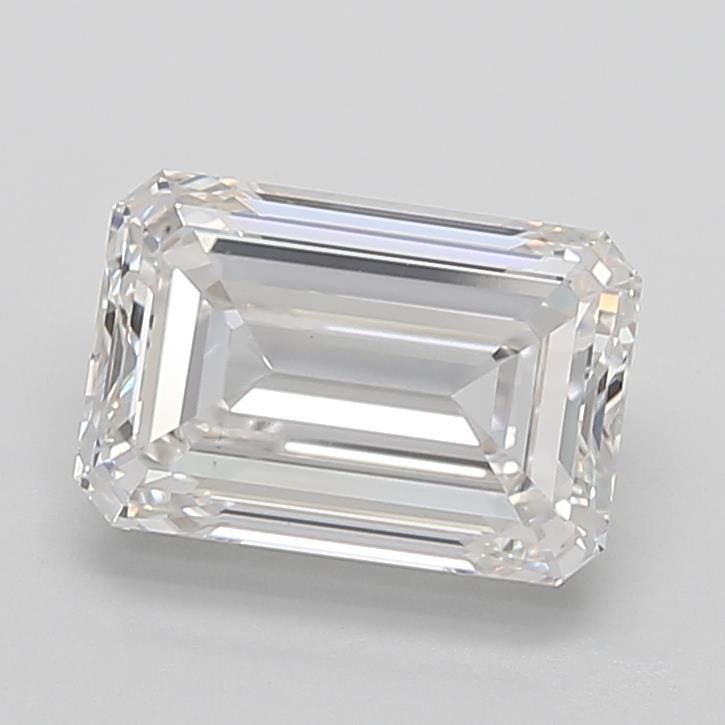 5.02ct G VVS2 Rare Carat Ideal Cut Emerald Lab Grown Diamond