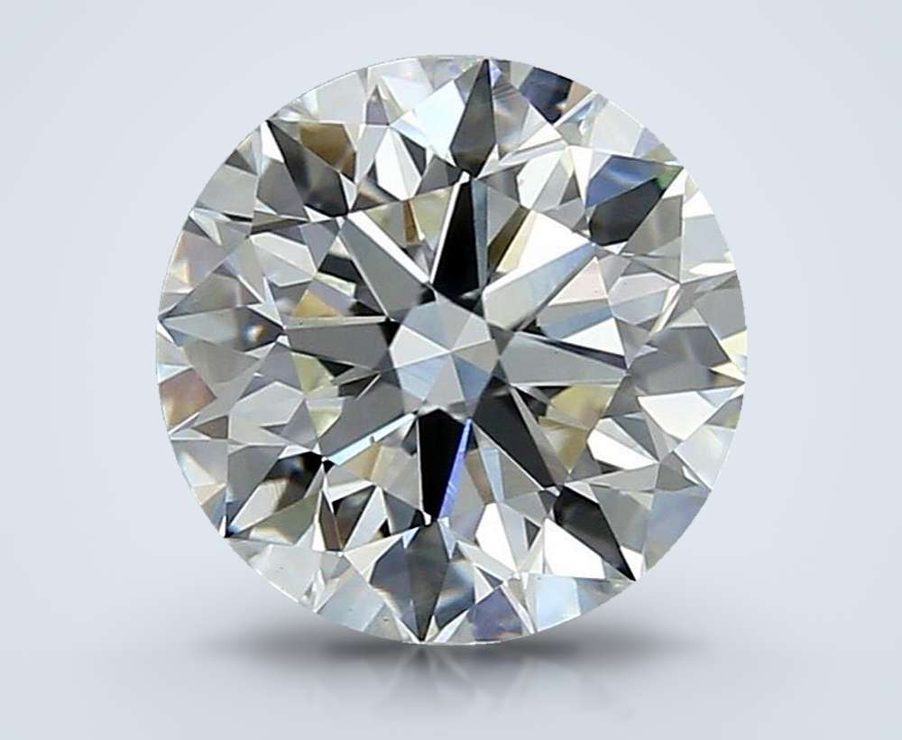 2.50 Carat Round Natural Diamond